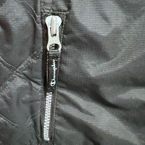 Vintage Champion Black Jacket Size Large - Picture 11 of 14